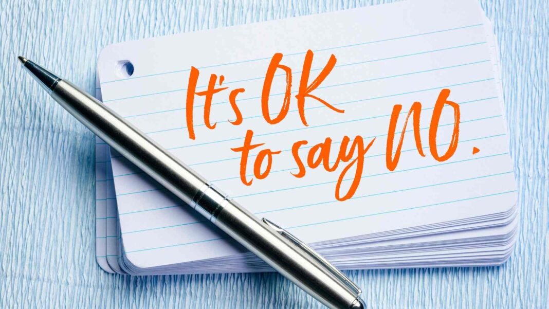 Saying No