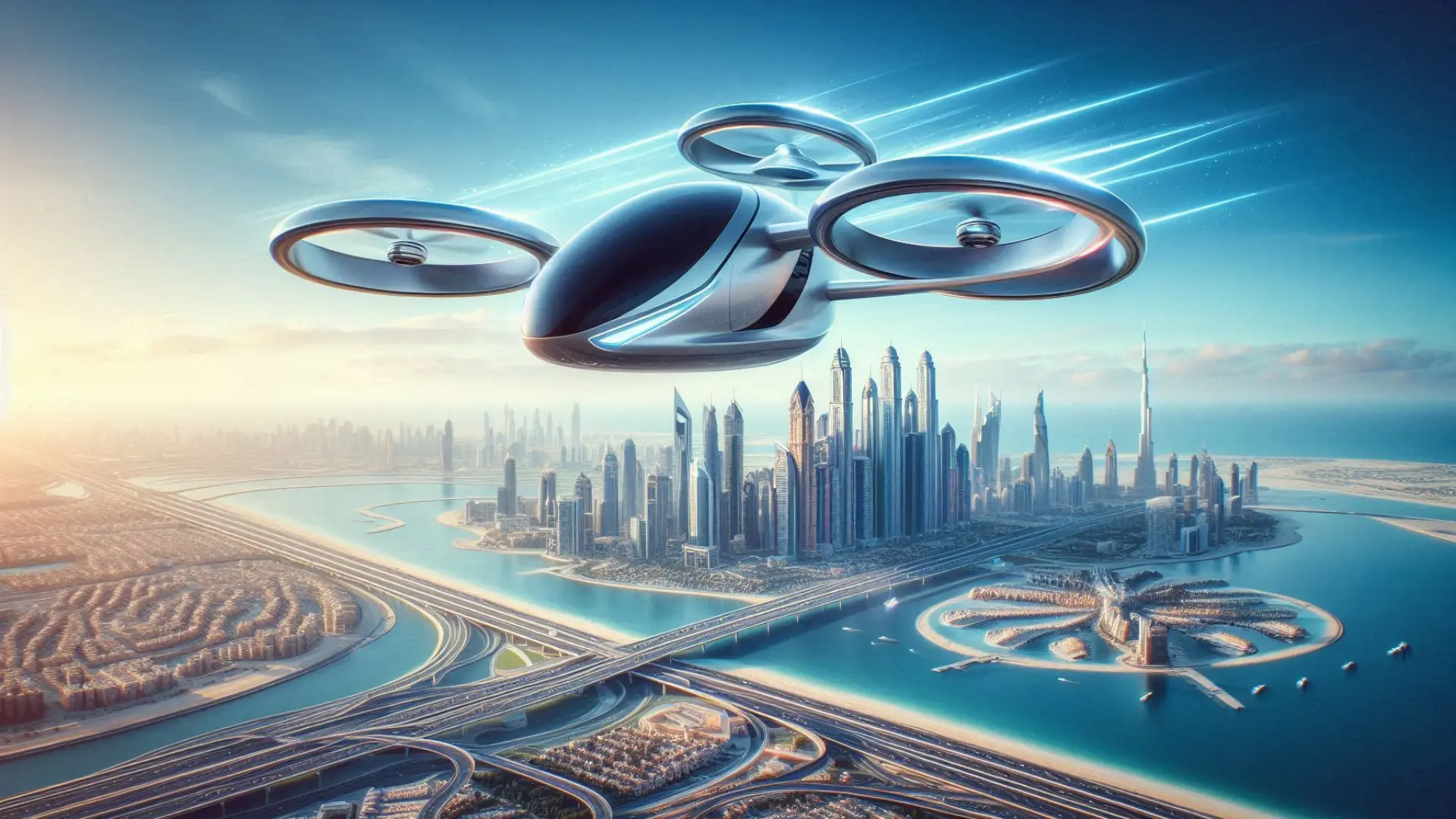 Electric Flying Cars in Dubai
