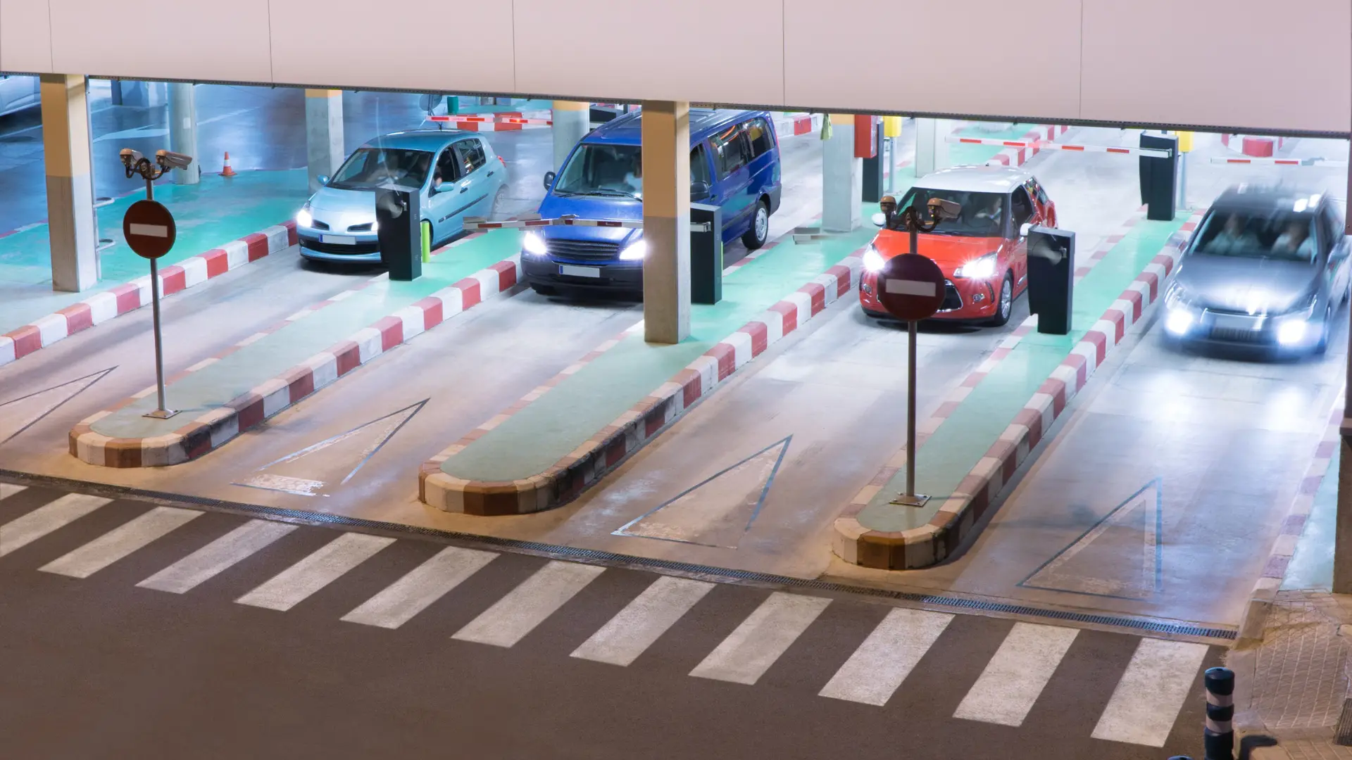 Color-Coded Car Parking