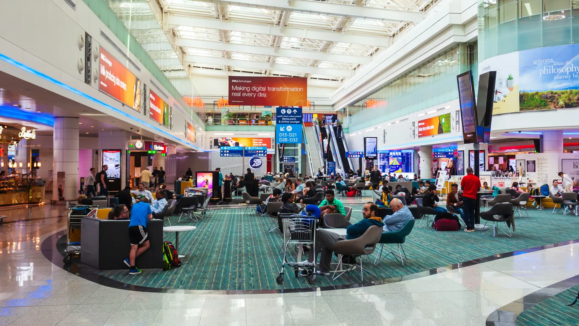 New Luggage Facility at Terminal 2