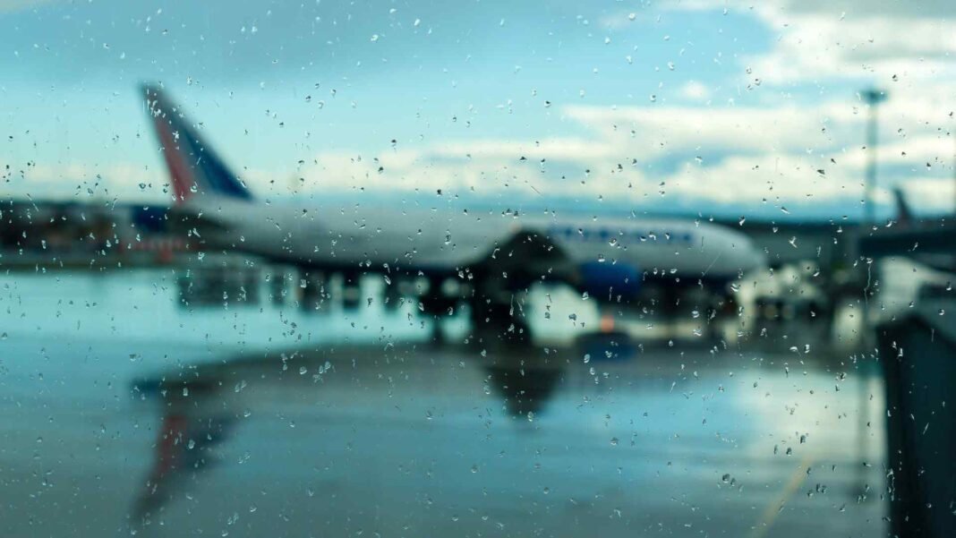 Heavy Rains Cause Major Flight Delays