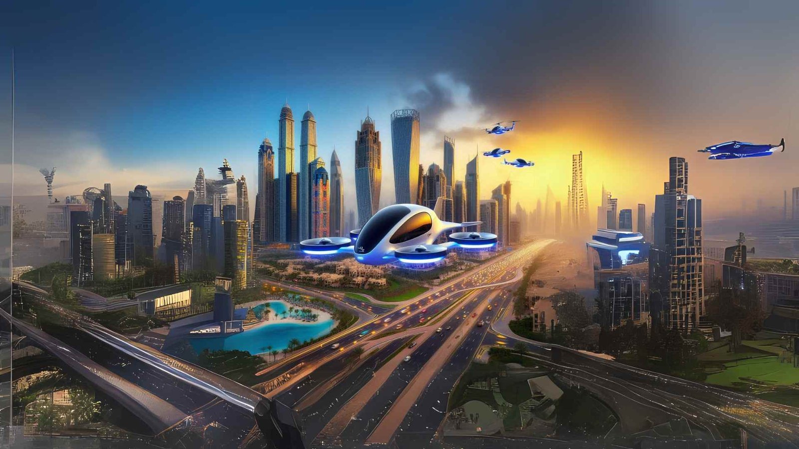 Dubai's Incredible Electric Flying Taxis