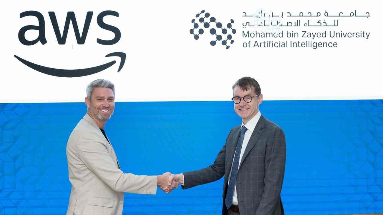 MBZUAI AWS partnership